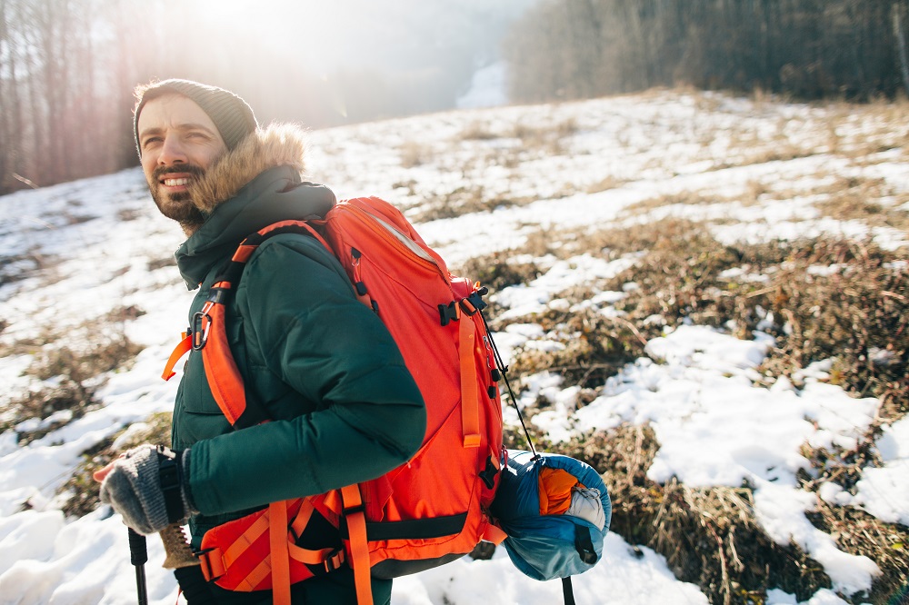 Winter backpacking