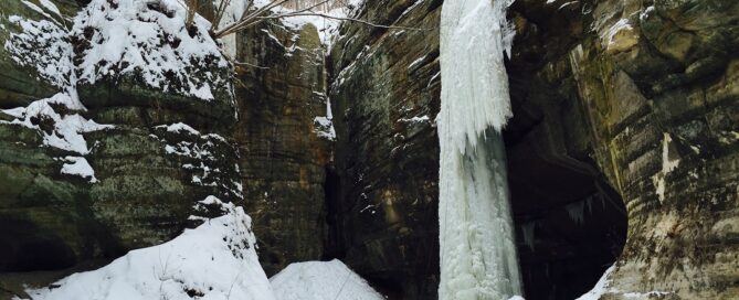 Ice Climbing at Tonti Canyon