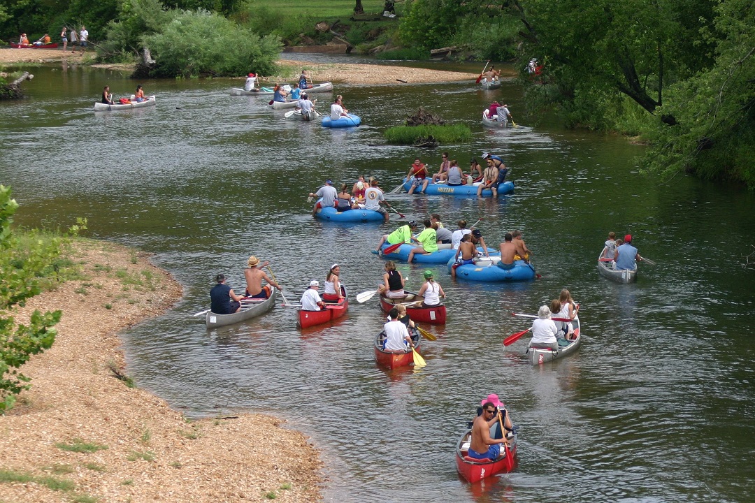 Huzzah River Canoe Trip