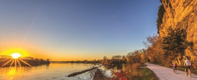 Katy Trail near Rocheport, Mo.