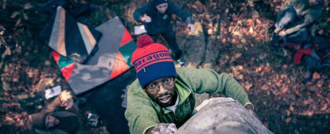 Steven Frederick at Holy Boulders