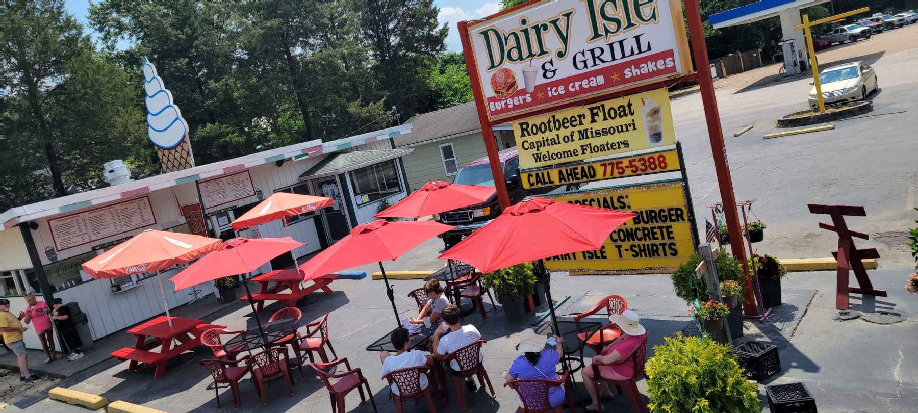 Dairy Isle and Grill in Steelville, Mo.