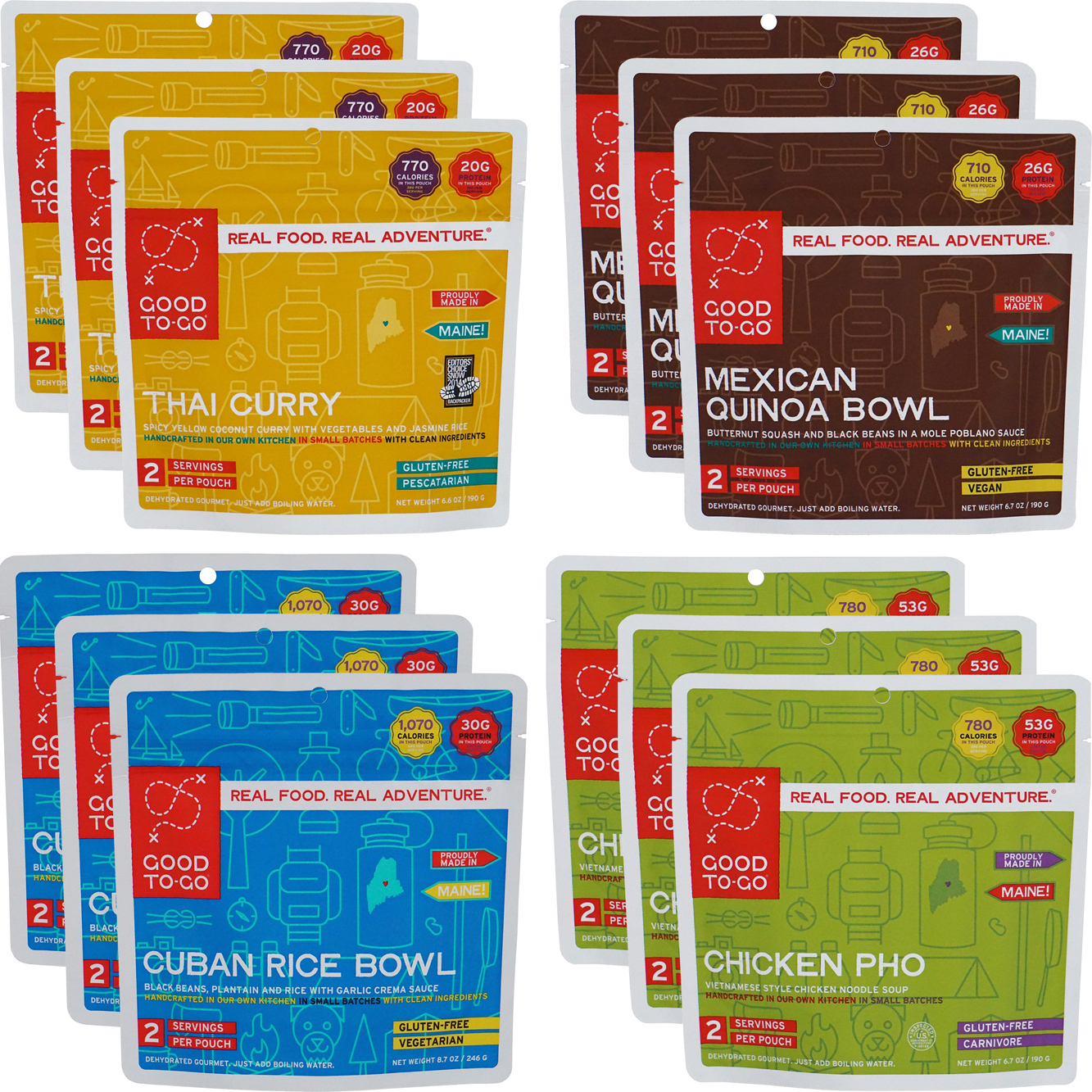 Good-To-Go Resupply Food Kit