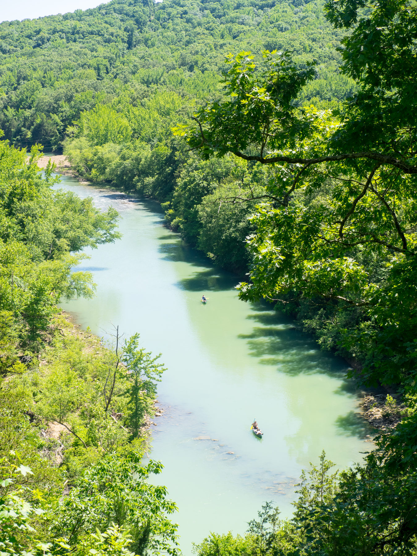 Mulberry River in Forst Smith, Ark.