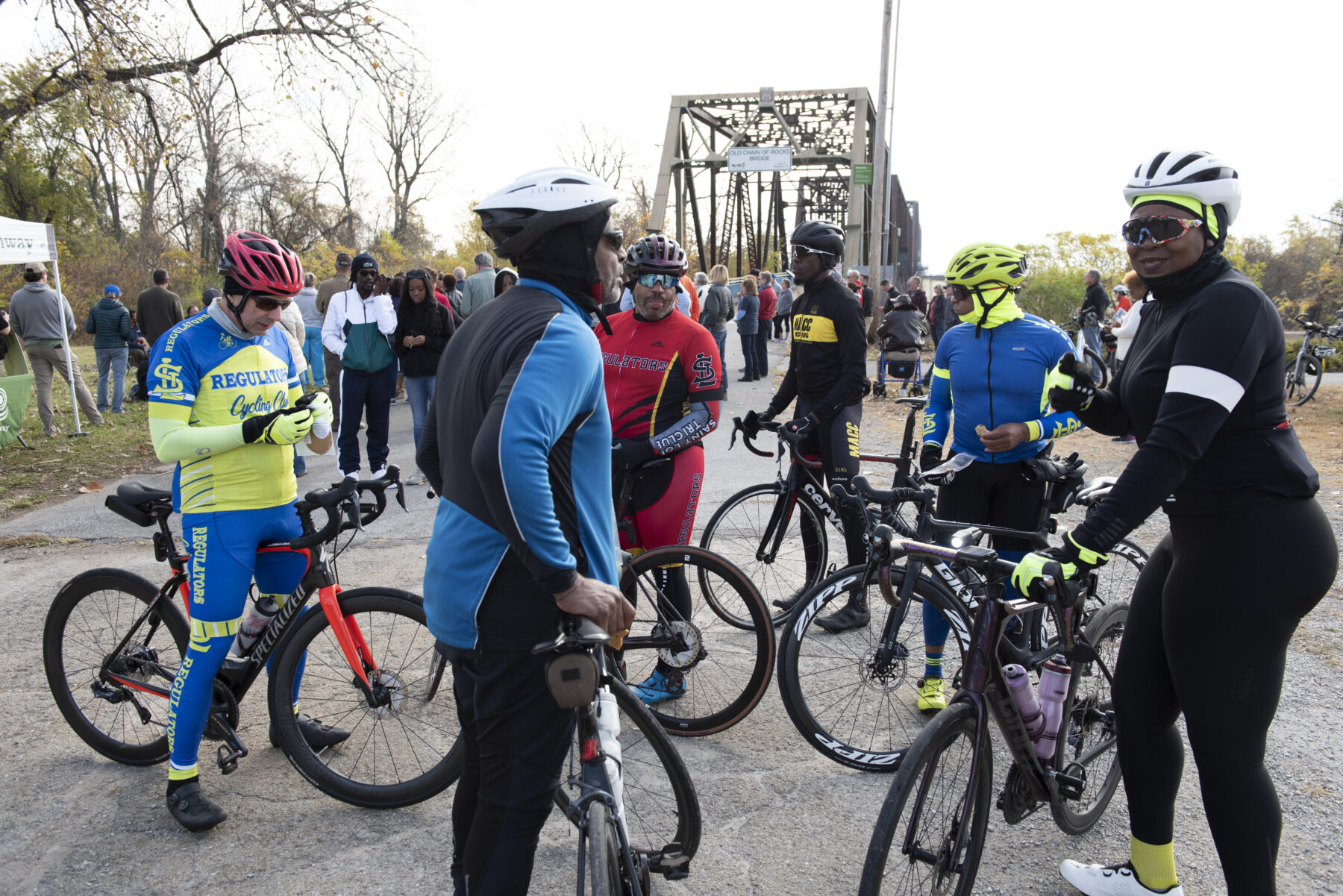 Chain of Rocks Bridge Renovation Groundbreaking