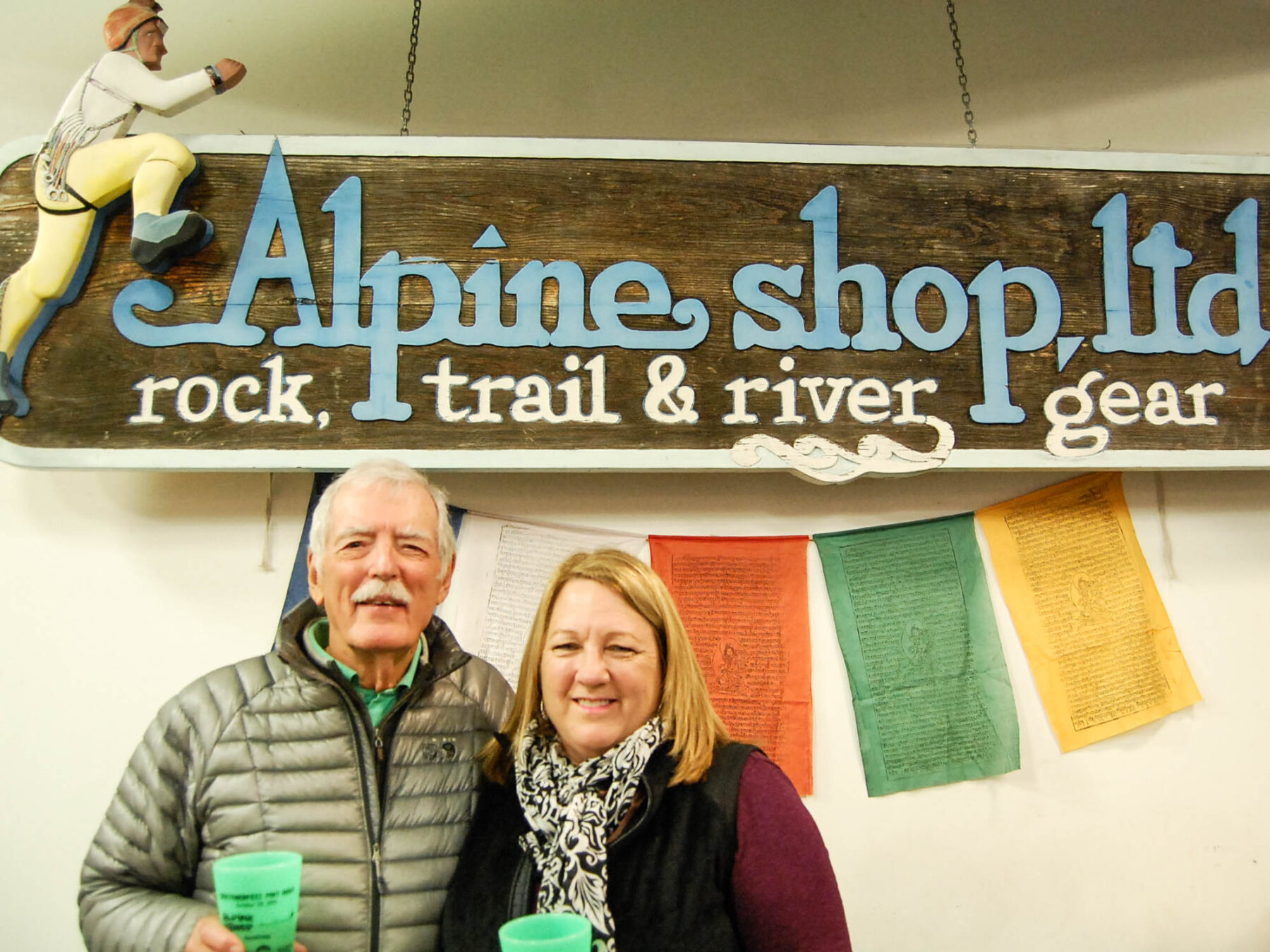 Holly and Lisa Alpine Shop