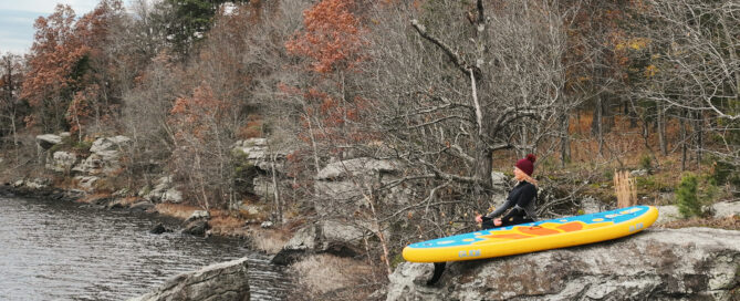 Meditating in nature