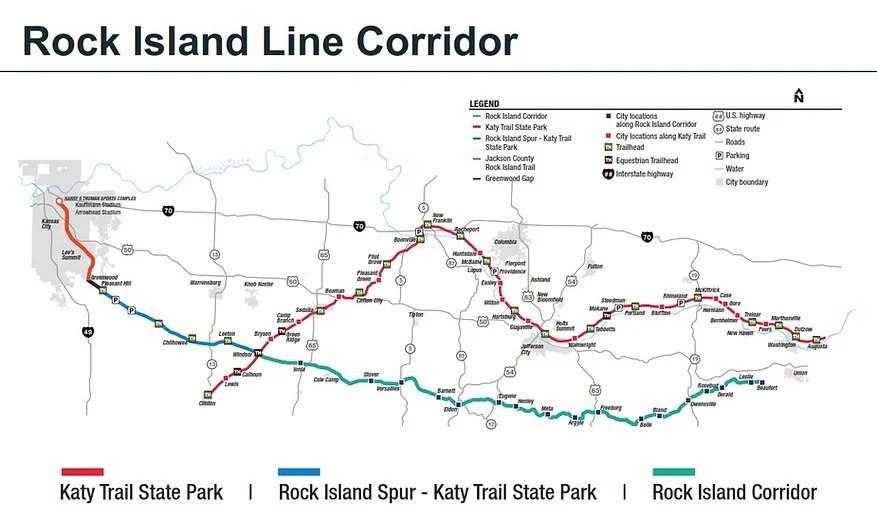 Rock Island Trail Map 2023