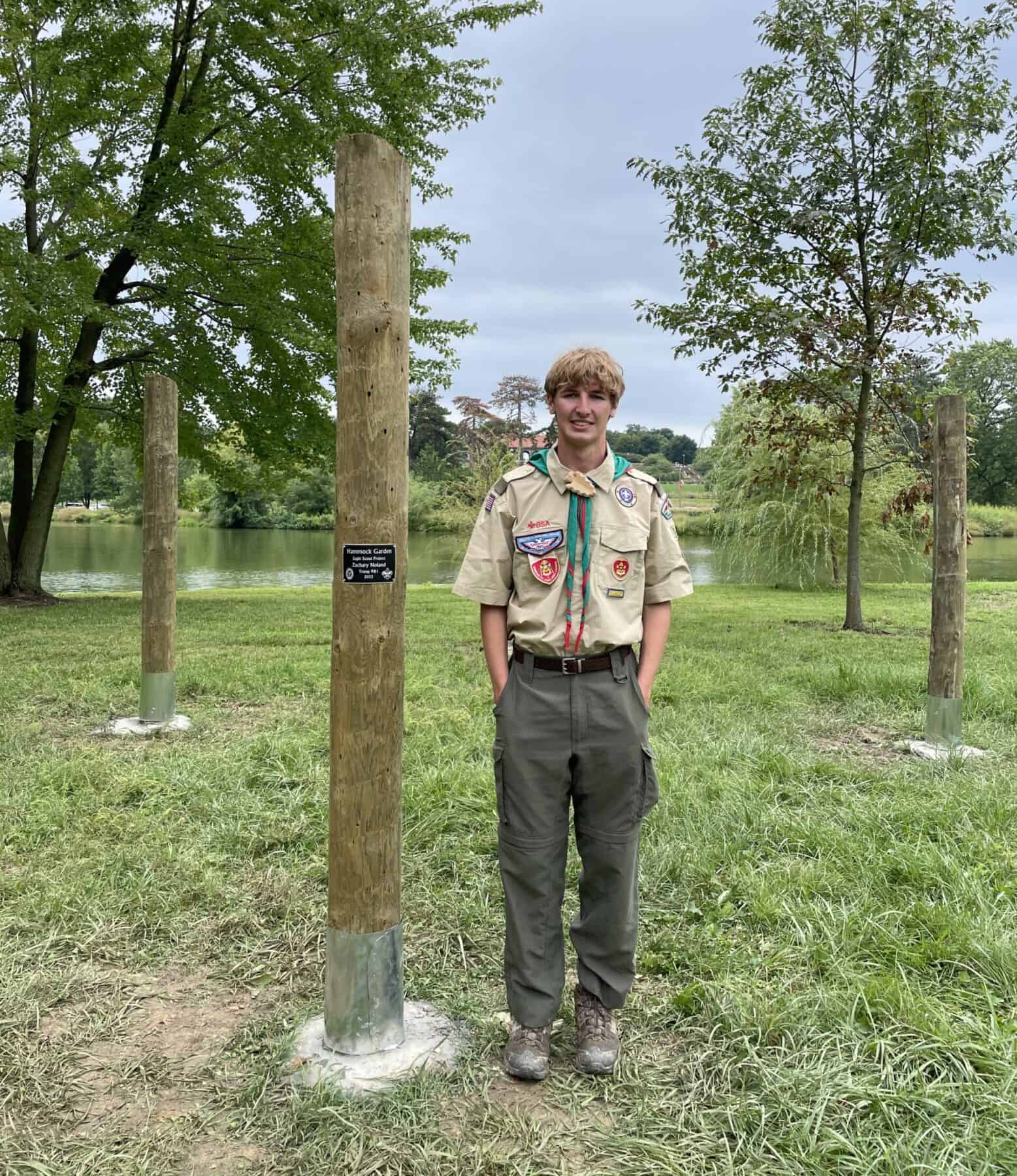 Eagle Scout Zachary Noland