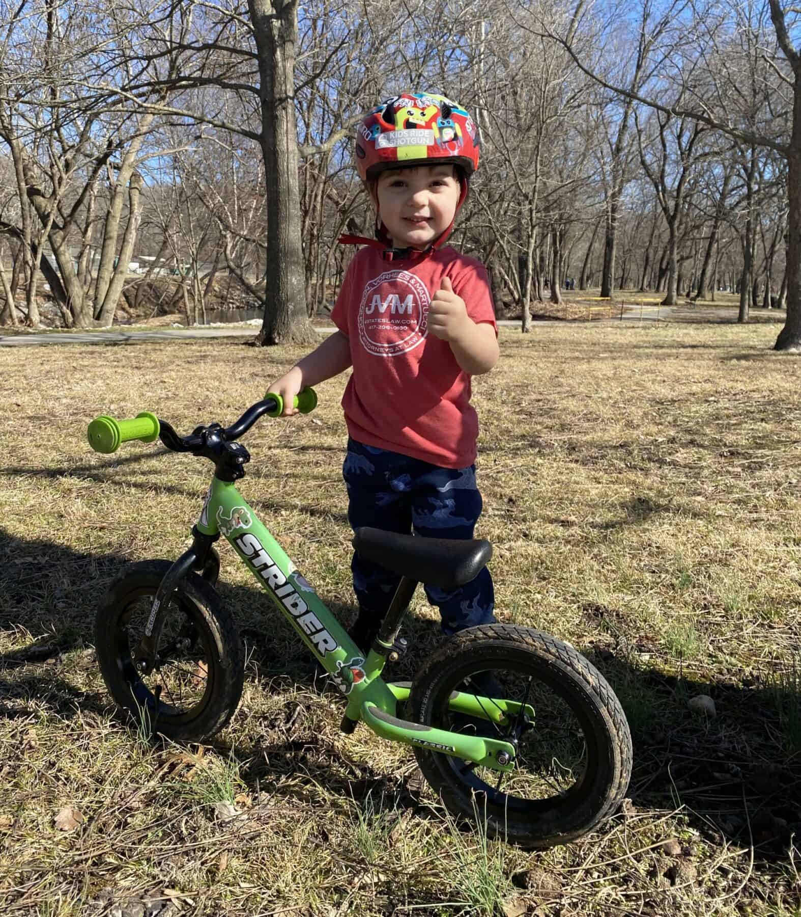 Strider Champion Silas McCain.