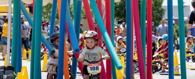 Silas McCain at Strider Race