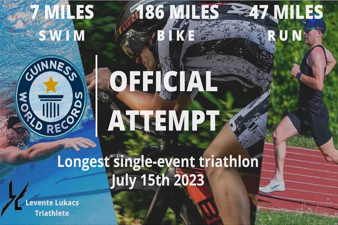Levi Lukacs World Record Tri