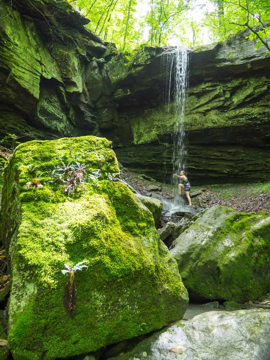 Big Piney Creek Falls