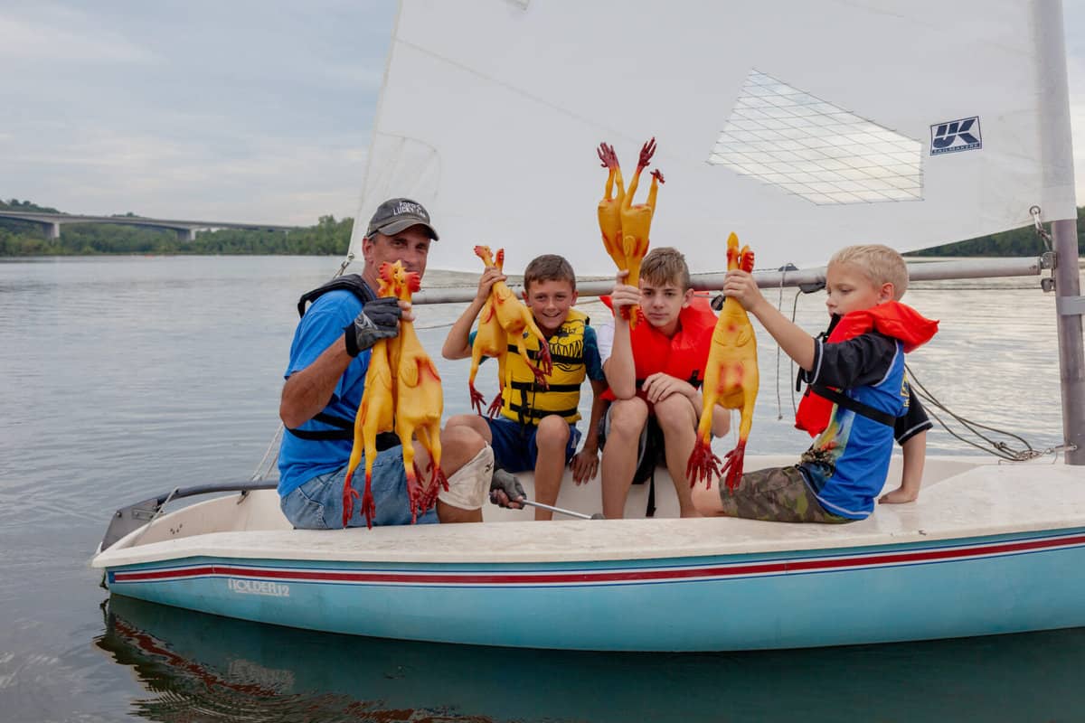 Creve Coeur Sailing Association Chicken Race