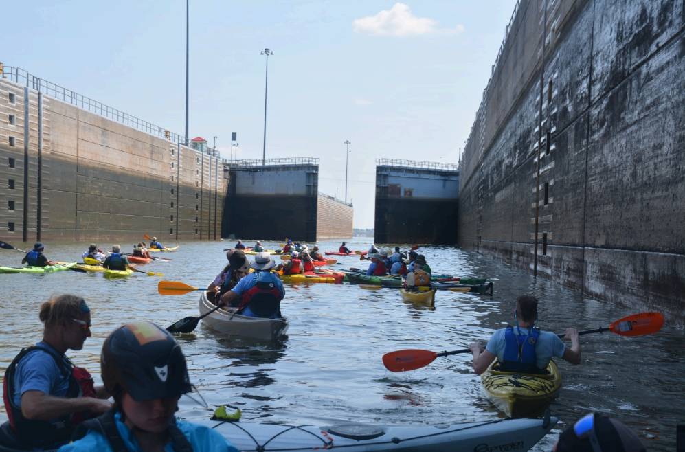 Team River Runner Lock-Through