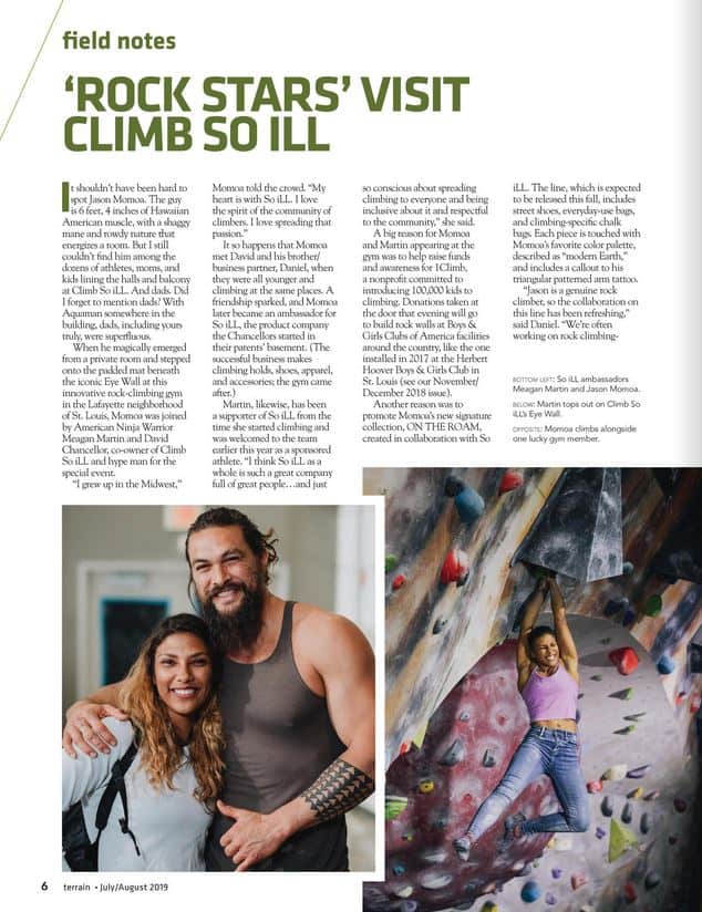 Jason Momoa and Megan Martin